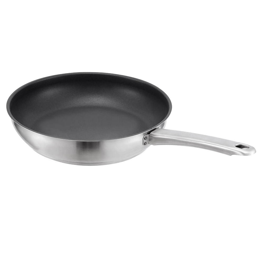24*6.5CM Enkele onbedekte koekenpan met lange handgreep JY-2465NP