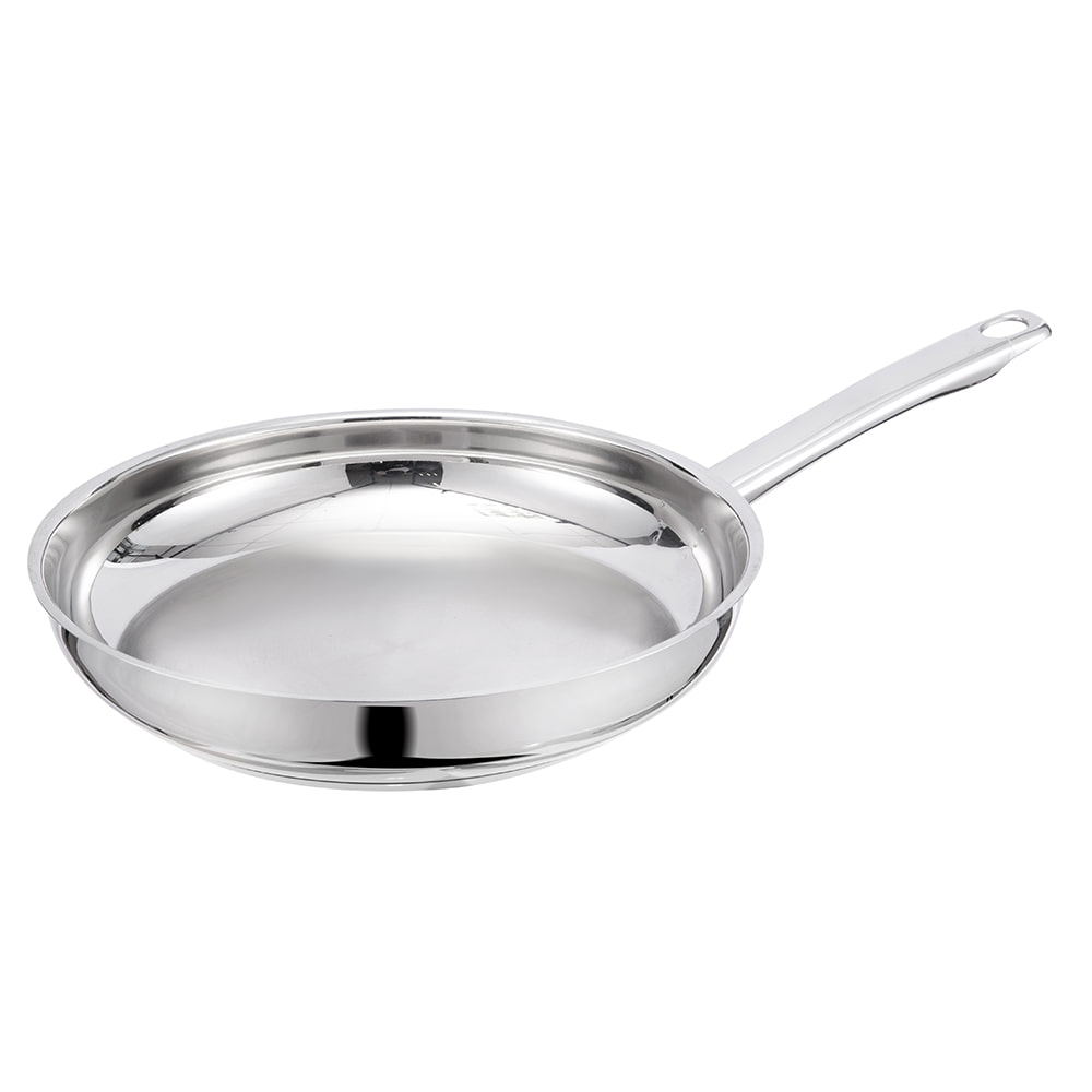 24 * 4,5 cm koekenpan met lange handgreep en deksel JY-2445ZX